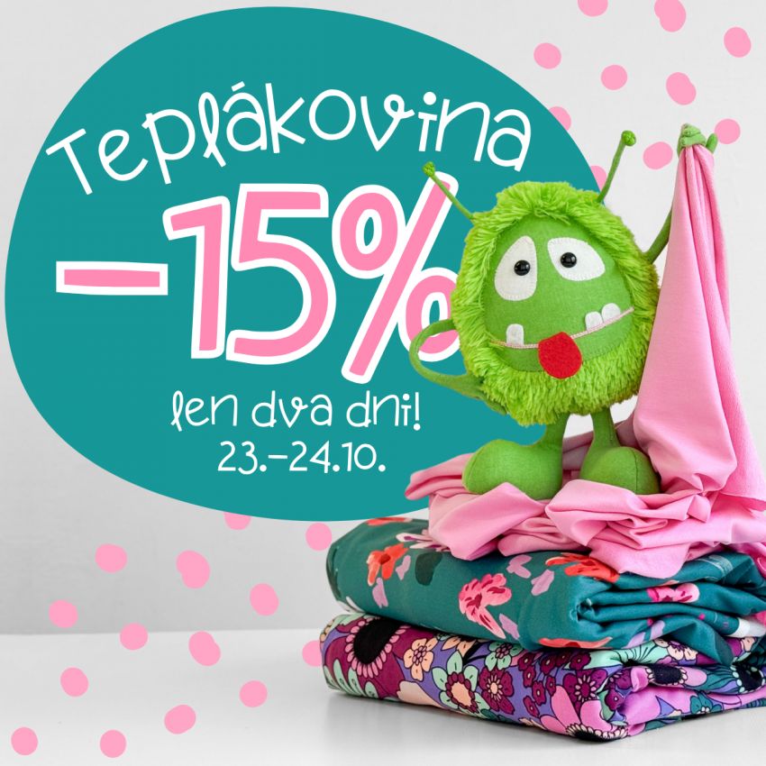 teplákovina 15% SK