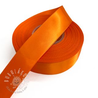 Saténová stuha obojstranná 25 mm orange