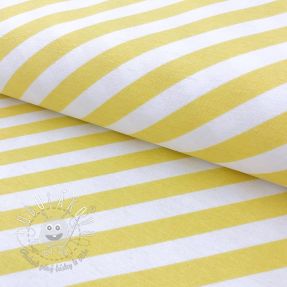 Dekoračná látka Stripes pastel yellow II.trieda