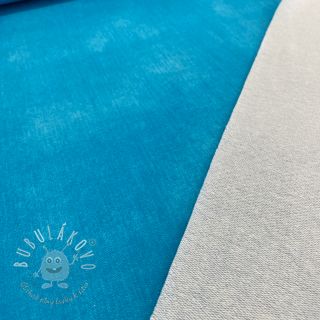 Teplákovina JEANS aqua