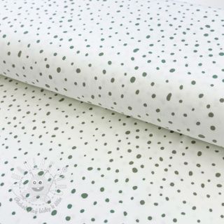 Úplet Dots Snoozy camo green