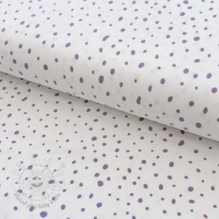 Úplet Dots Snoozy violet