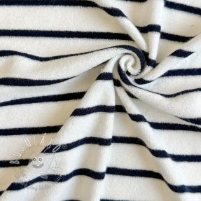 Froté YARN DYED Stripe SMALL dark blue