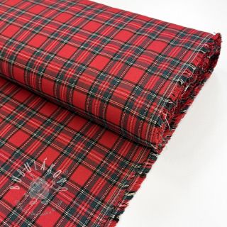 Scottish Check SMALL red