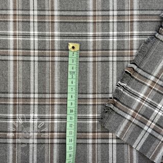 Tartan check grey/beige