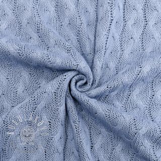 Svetrovina Jacquard CABLE blue