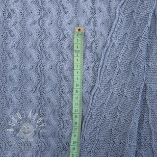 Svetrovina Jacquard CABLE blue