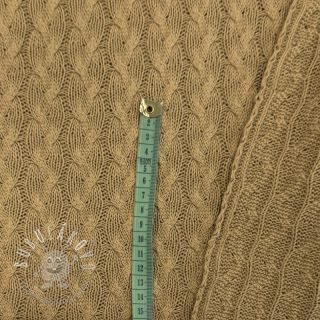 Svetrovina Jacquard CABLE light brown