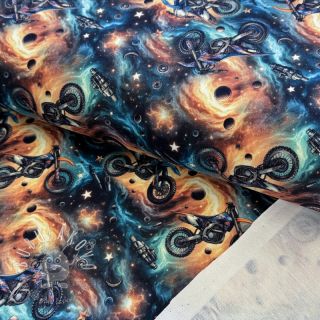 Teplákovina Galaxy riders design A digital print