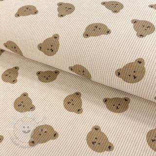 Menčester STRETCH Teddy bears design D II.trieda