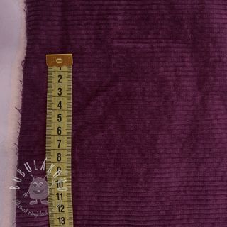 Menčester 6W WASHED STRETCH aubergine