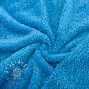 DOUBLE FACE FLEECE TEDDY aqua