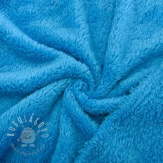 DOUBLE FACE FLEECE TEDDY aqua