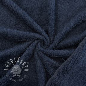 DOUBLE FACE FLEECE TEDDY dark blue