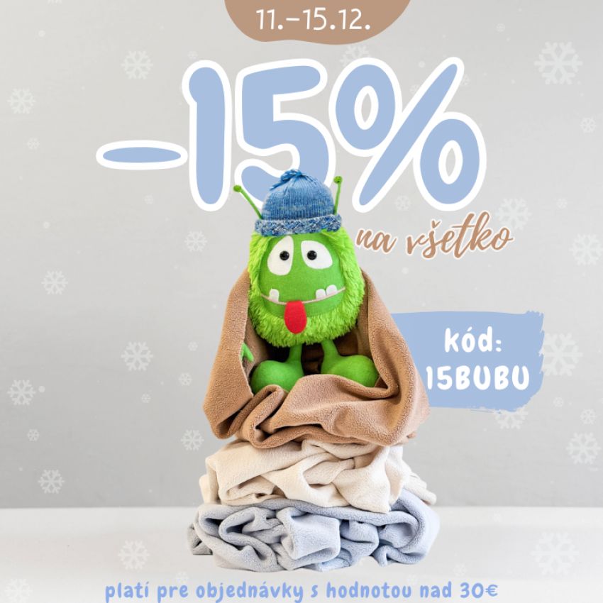 15% na všetko SK